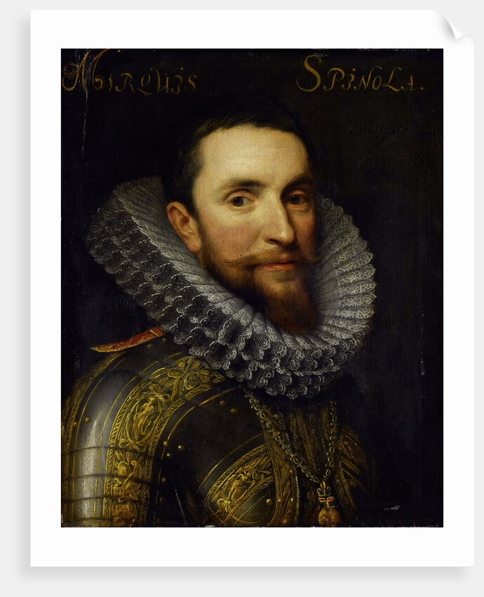 Portrait of Ambrosio Spinola, 1633 by Michiel Jansz. van Mierevelt