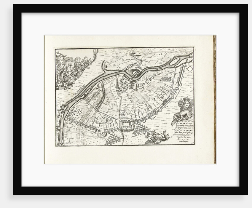 The Siege of Narva in 1700, 1702-1703 by Pieter Mortier