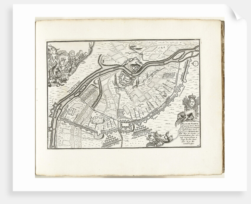 The Siege of Narva in 1700, 1702-1703 by Pieter Mortier