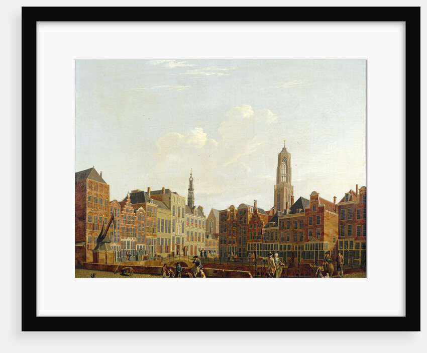 Utrecht Town Hall Bridge with Surroundings, 1779 by Isaac Ouwater
