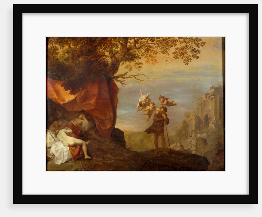 Cymon and Iphigenia, 1630-1640 by Cornelis van Poelenburgh