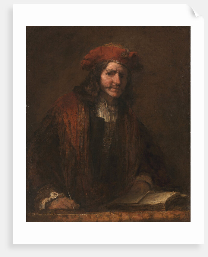 The Man with the Red Cap, c. 1660 by Rembrandt van Rhijn