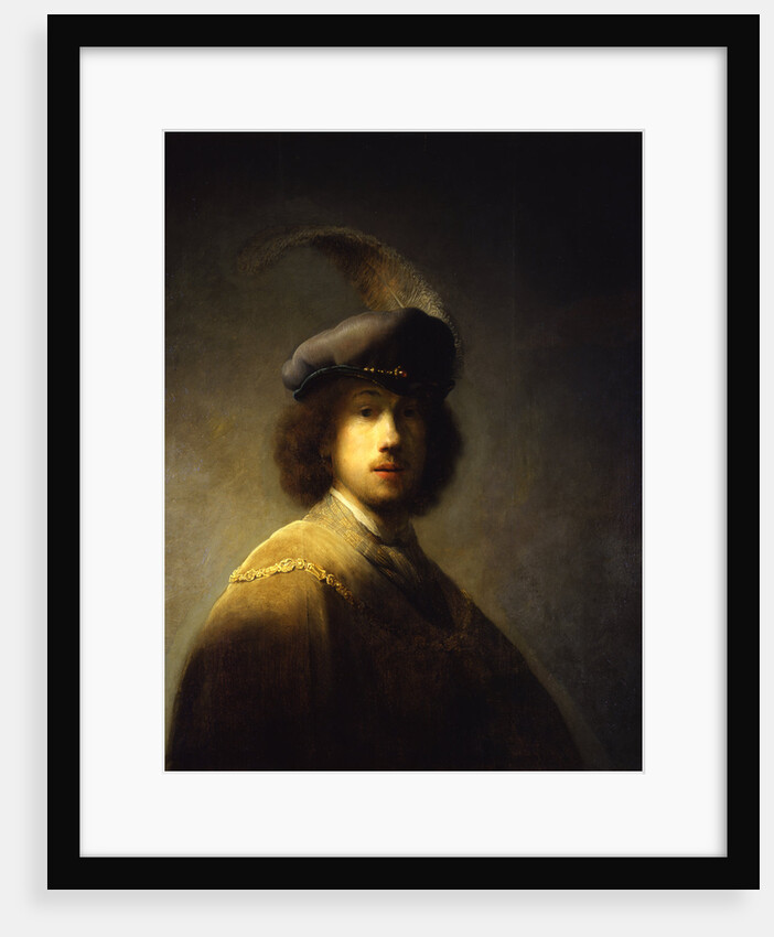 Self-Portrait, Aged 23, 1629 by Rembrandt van Rhijn