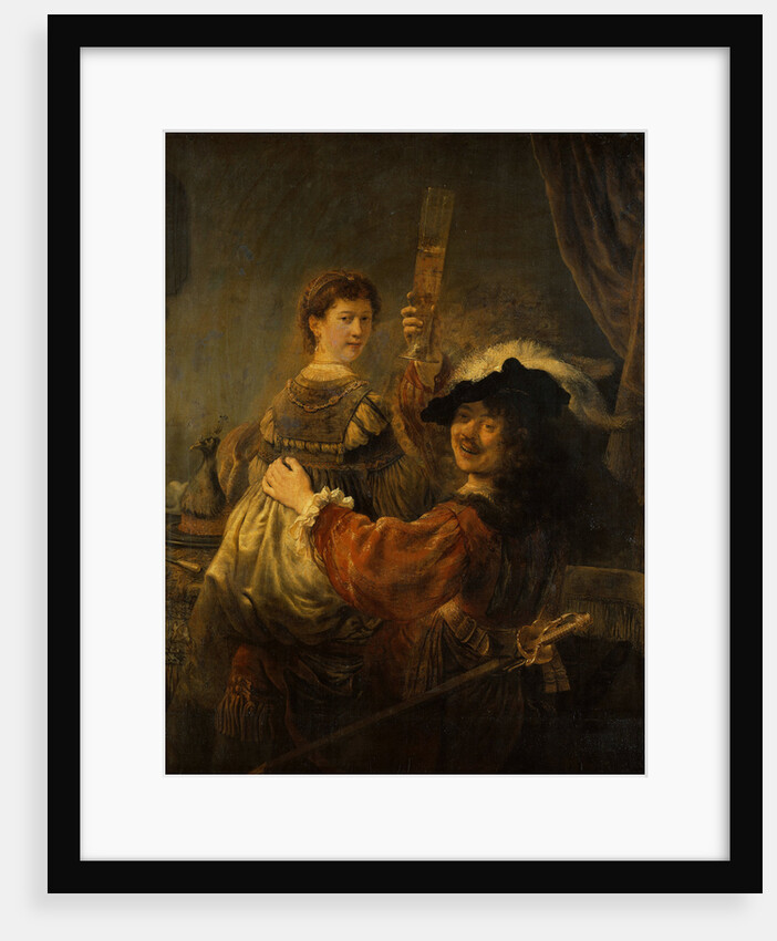 Rembrandt and Saskia in the parable of the Prodigal Son, c. 1635 by Rembrandt van Rhijn
