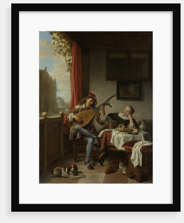 The Lute Player, 1661 by Hendrik Maertensz Sorgh