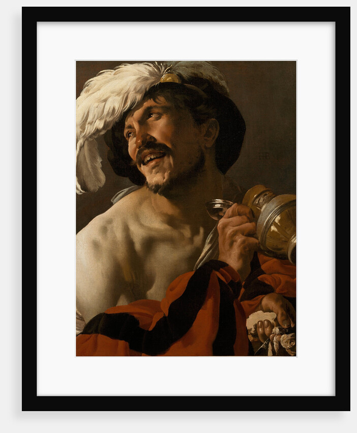 The Merry Drinker, 1625 by Hendrick Jansz Terbrugghen