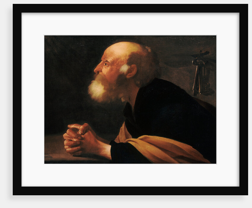 The Repentant Peter, 1616 by Hendrick Jansz Terbrugghen