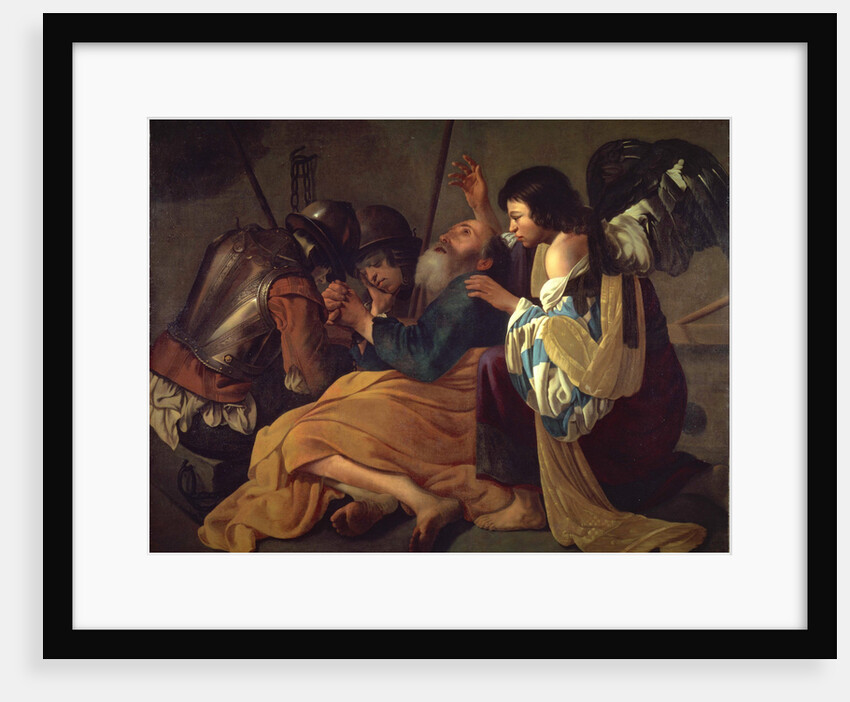The Liberation of Saint Peter by Follower of Hendrick Terbrugghen