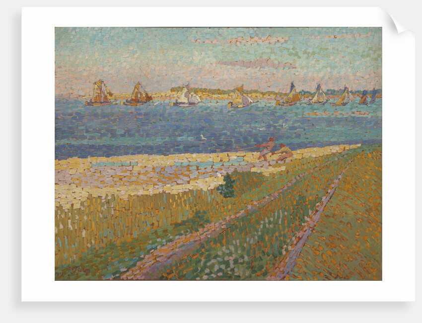 The Schelde near Veere, 1907 by Jan Toorop