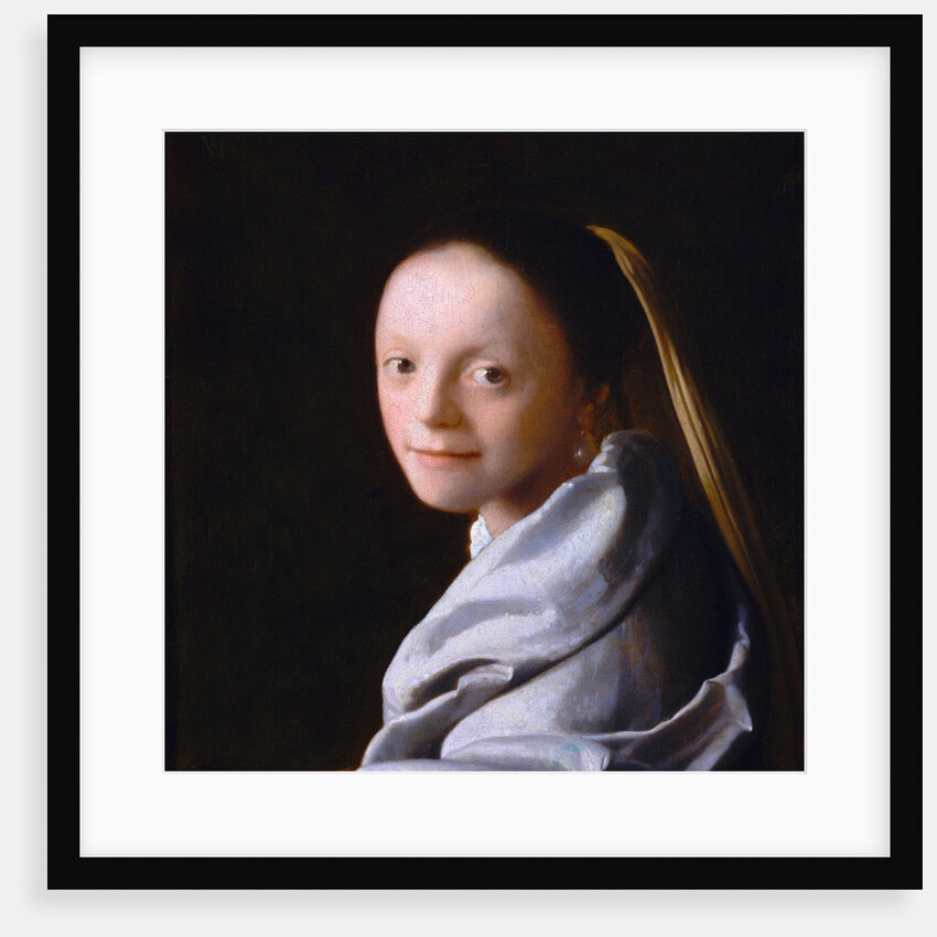 Study of a Young Woman, ca. 1665-1667 by Jan Vermeer