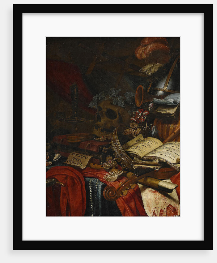 Memento mori by Vincent Laurensz van der Vinne