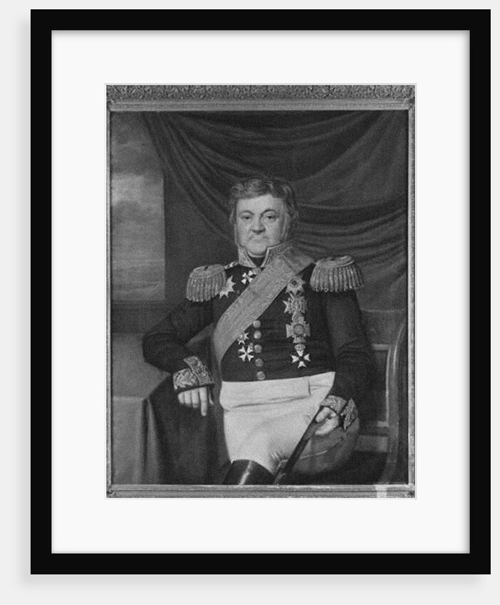 Portrait of Lodewijk Sigismund Vincent van Heiden, 1830s by Johan Joeke Gabriël van Wicheren