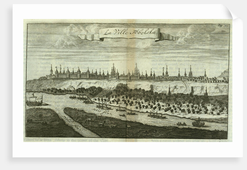 Tobolsk by Cornelis de Bruijn
