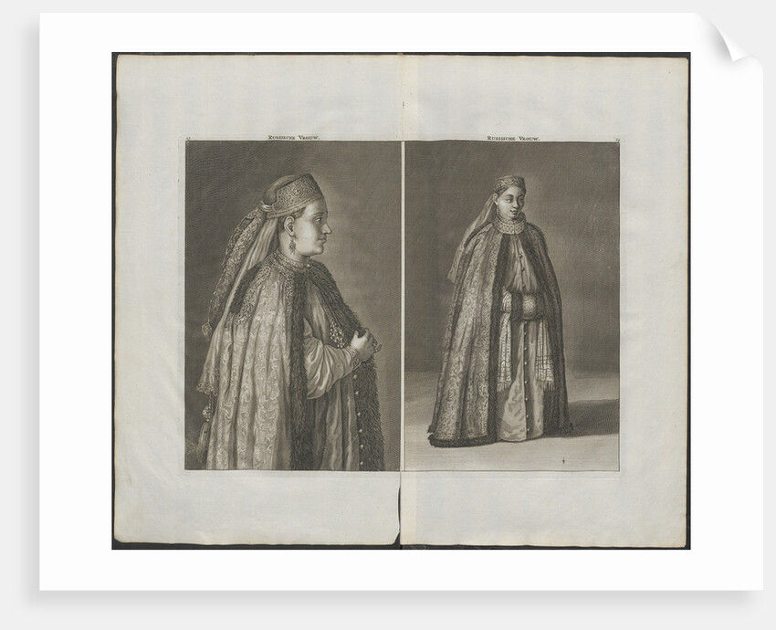 Russian woman by Cornelis de Bruijn