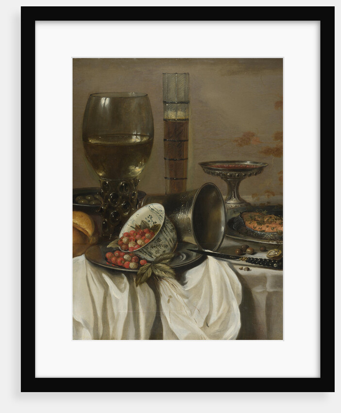 Still Life with Drinking Vessels, 1649 by Pieter Claesz