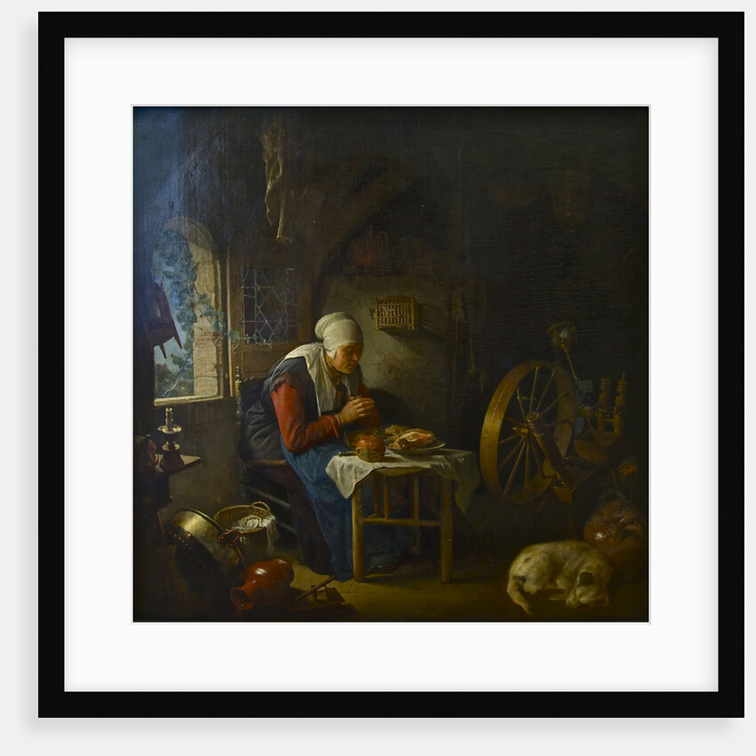 The Prayer of the Spinner, 1645 by Gerard Dou
