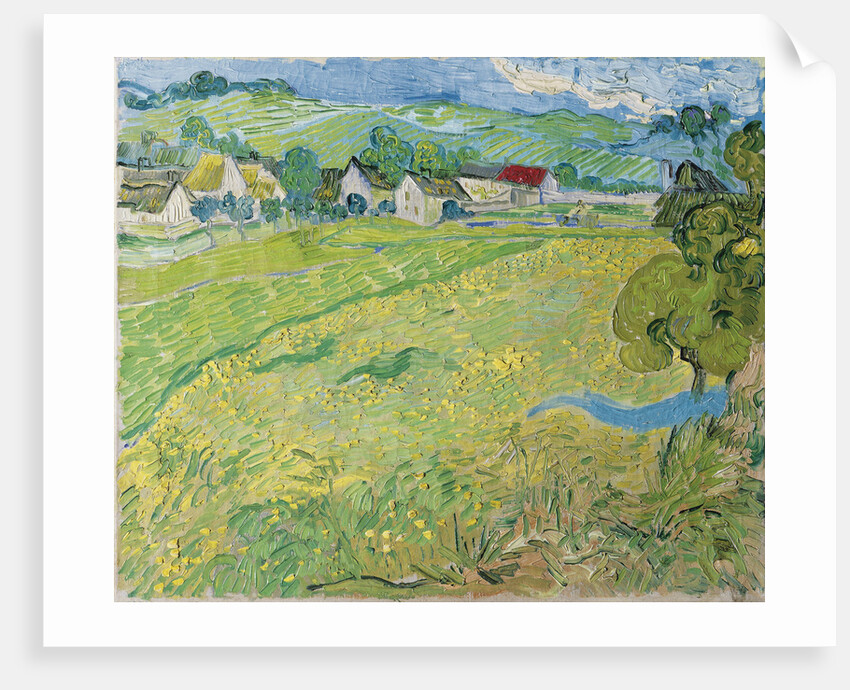 View of Vessenots in Auvers, 1890 by Vincent van Gogh