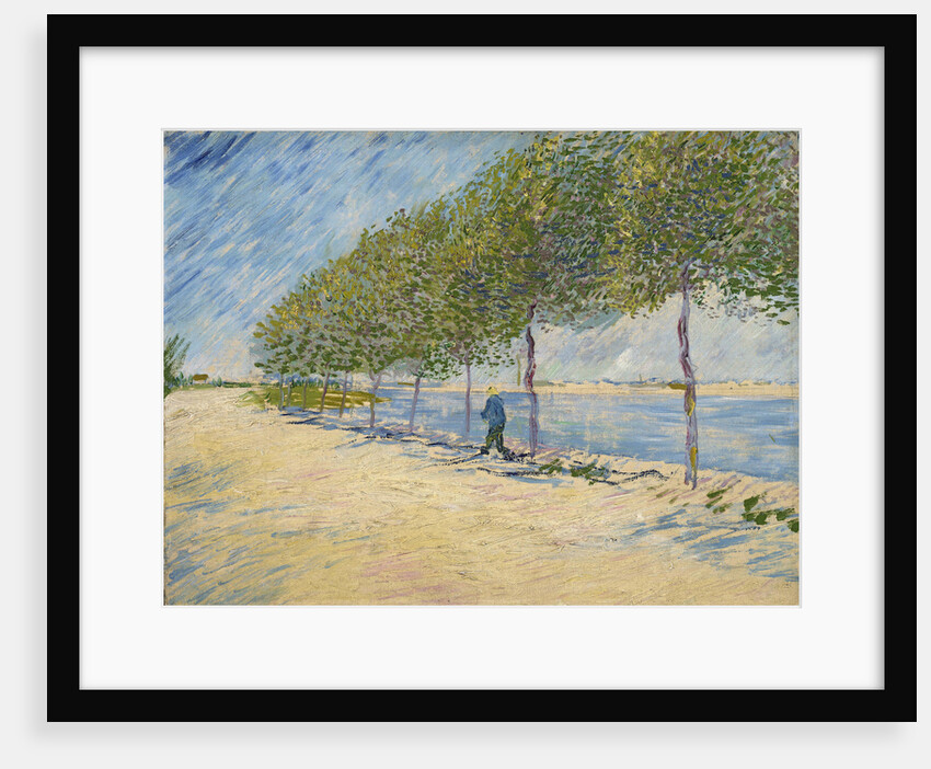 Along the Seine by Vincent Van Gogh