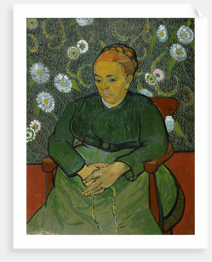 Portrait of Madame Roulin (La Berceuse), 1888-1889 by Vincent van Gogh