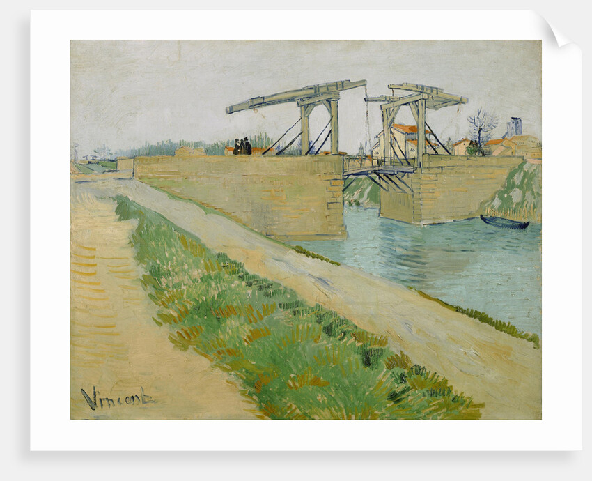 The Langlois bridge (Pont de Langlois), 1888 by Vincent van Gogh
