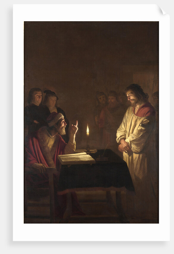 Christ before the High Priest, c. 1617 by Gerrit van Honthorst