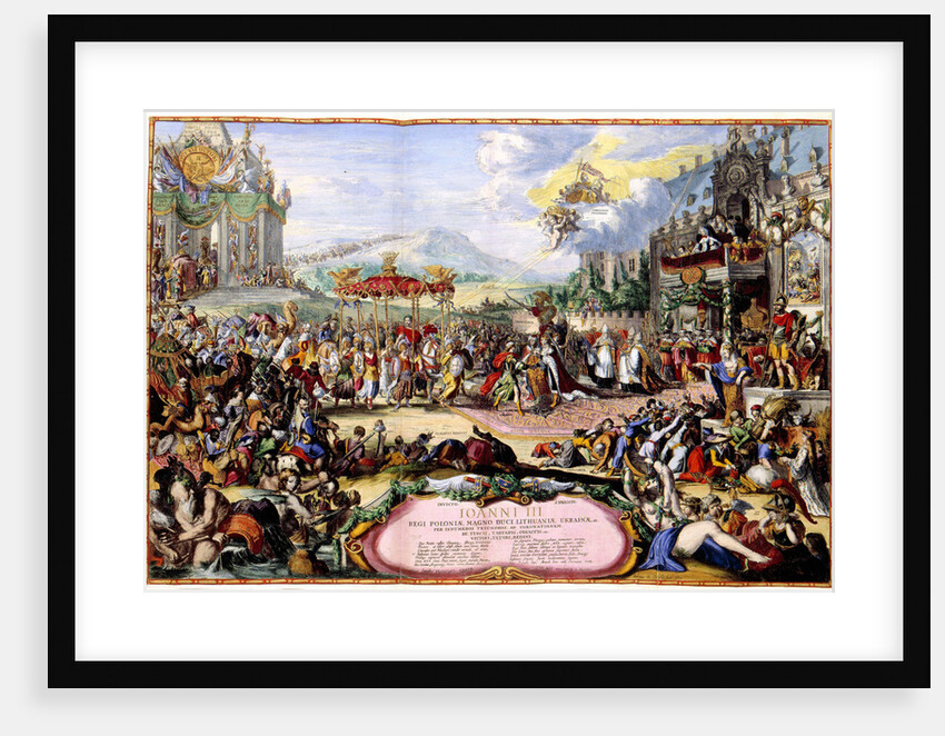 Allegory of King John III Sobieski, 1675 by Romeyn de Hooghe