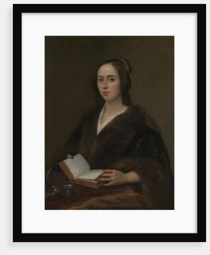 Portrait of Anna Maria van Schurman, 1649 by Jan Lievens