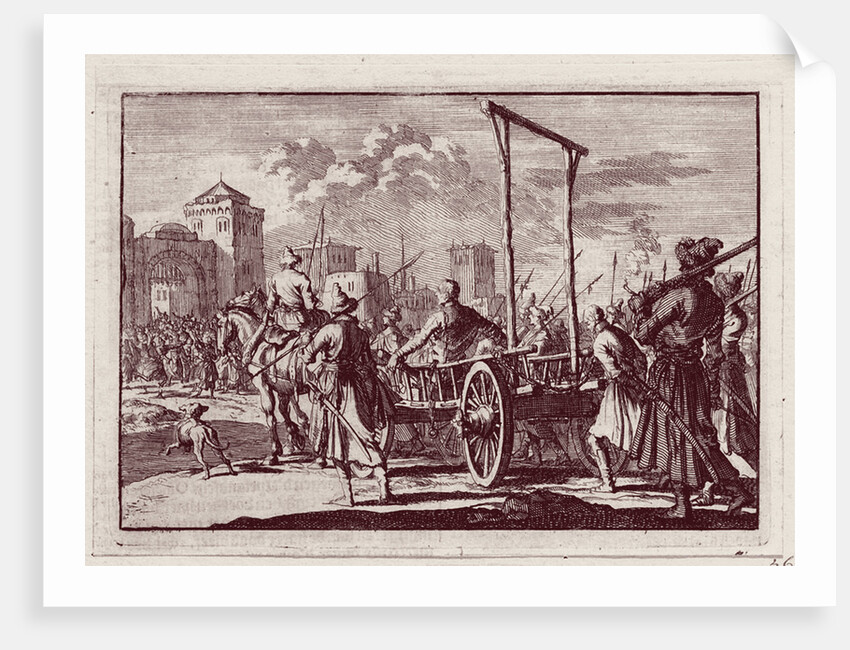 Stenka Razin before the Execution in Moscow, 1698 by Jan Luyken