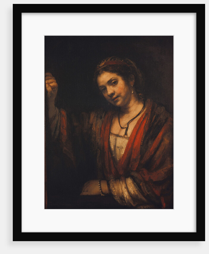 Portrait of Hendrickje Stoffels, c. 1656 by Rembrandt van Rhijn