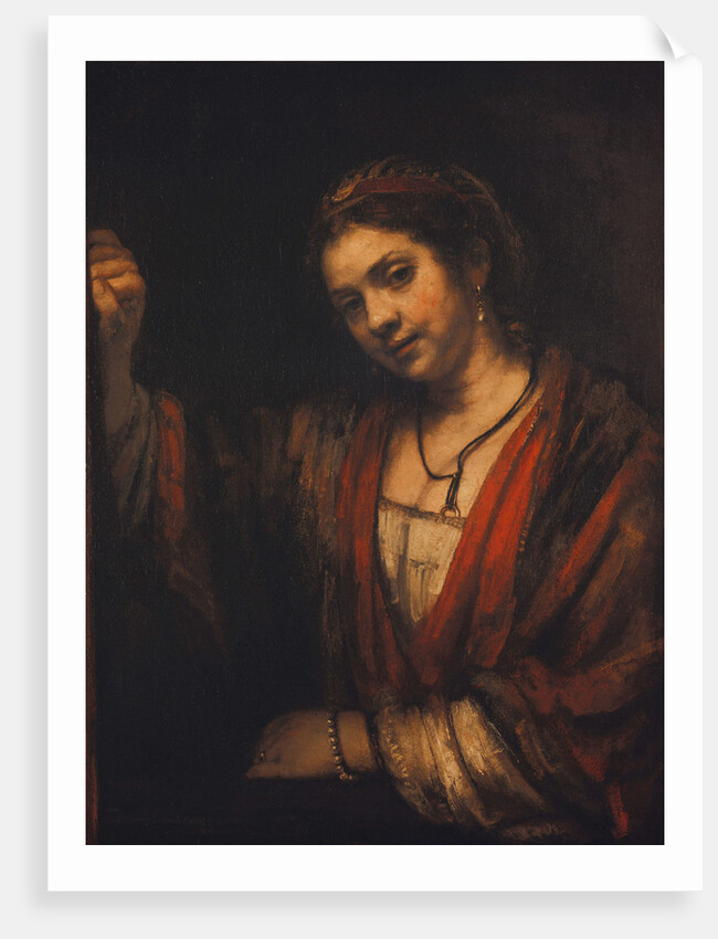 Portrait of Hendrickje Stoffels, c. 1656 by Rembrandt van Rhijn