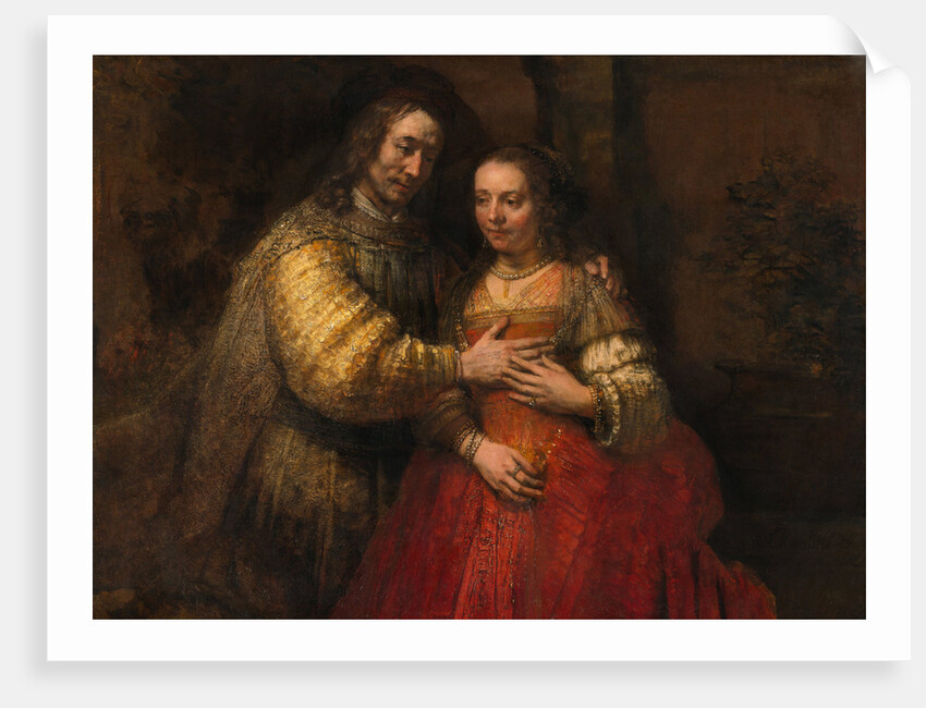 The Jewish Bride, 1666-1669 by Rembrandt van Rhijn