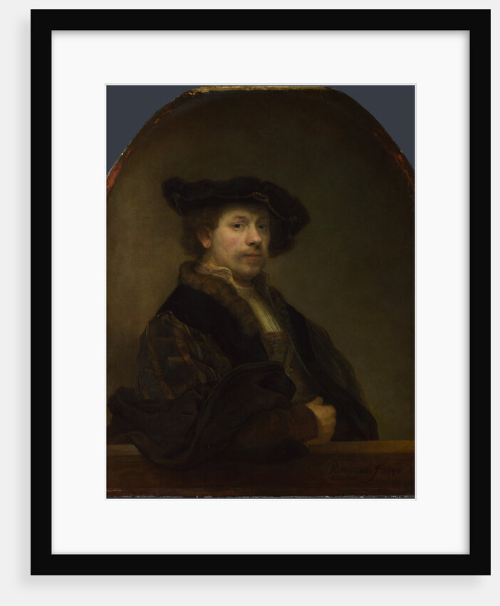 Self Portrait at the Age of 34, 1640 by Rembrandt van Rhijn