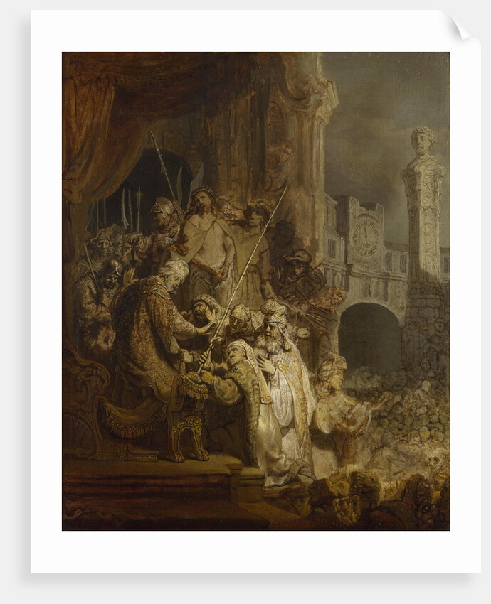 Ecce Homo, 1634 by Rembrandt van Rhijn