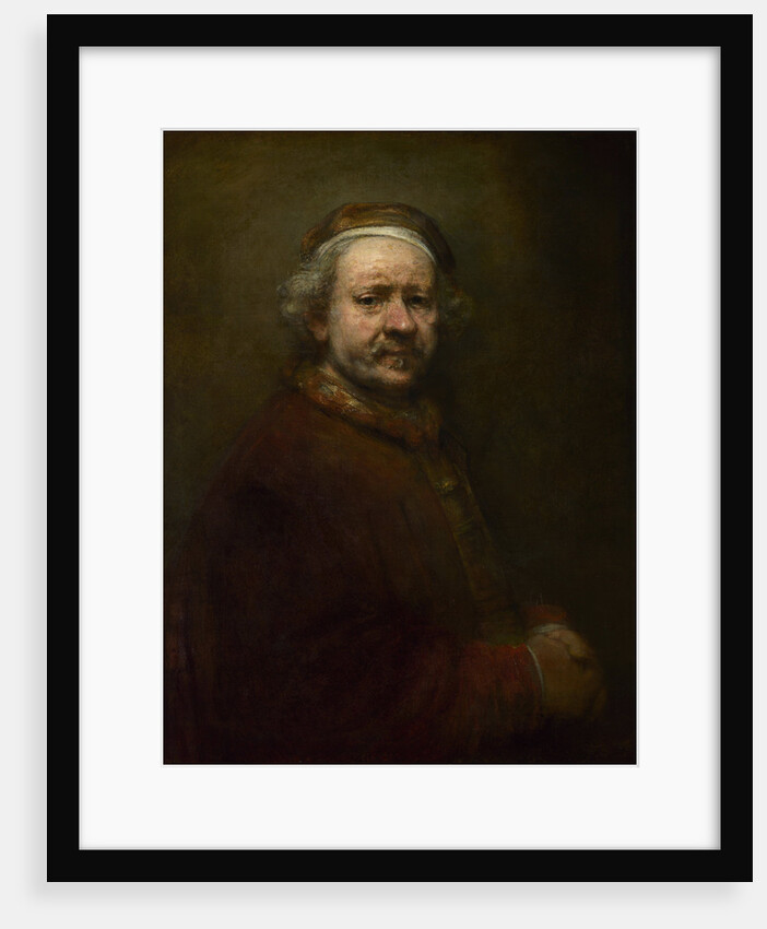 Self Portrait at the Age of 63 by Rembrandt (Rembrandt van Rijn)
