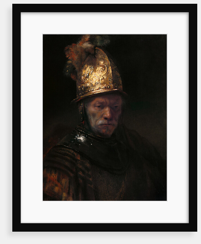 The Man with the Golden Helmet by Rembrandt (Rembrandt van Rijn)
