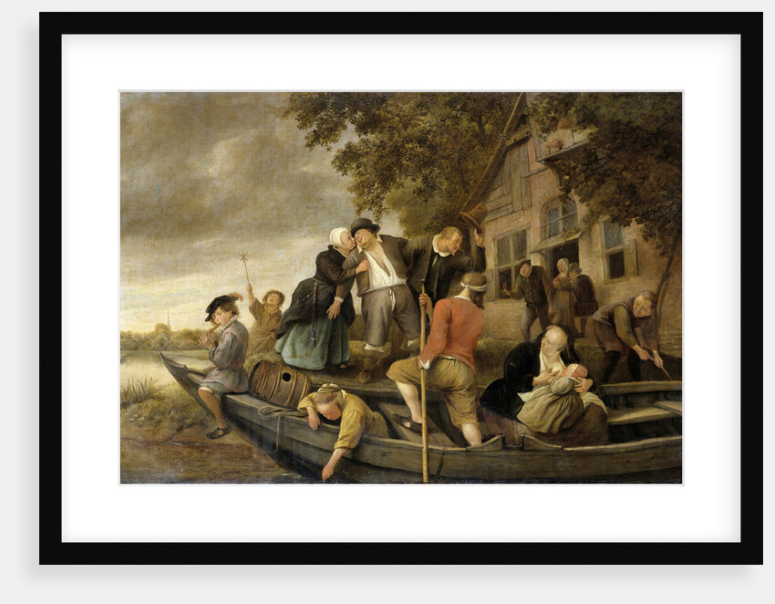 The Merry Homecoming, 1679 by Jan Havicksz Steen