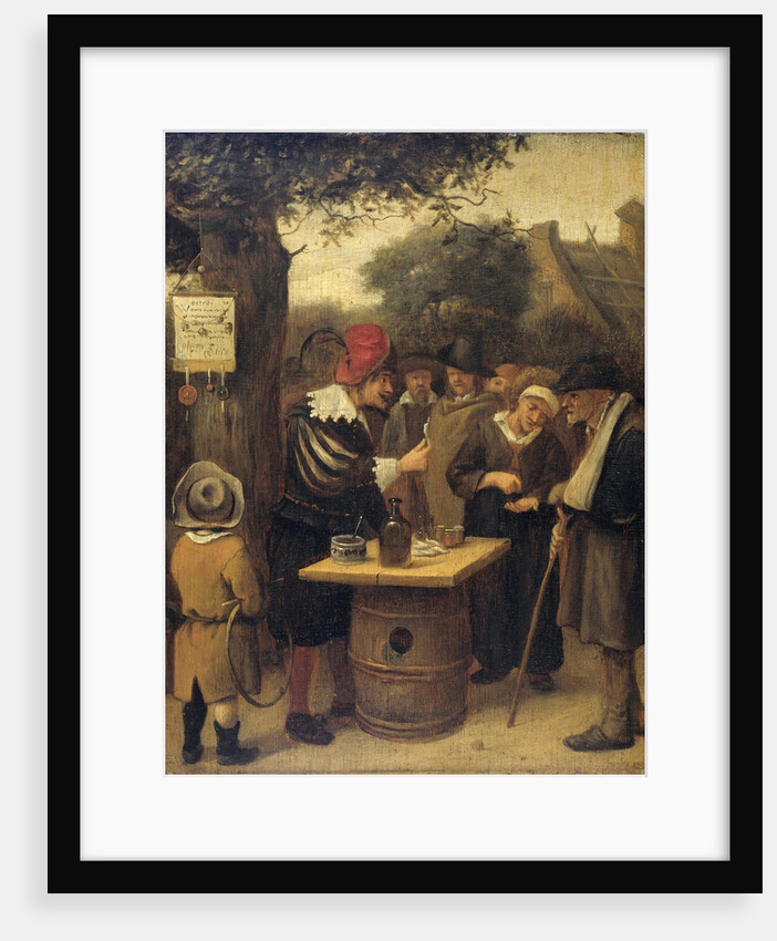 The quacksalver, 1679 by Jan Havicksz Steen