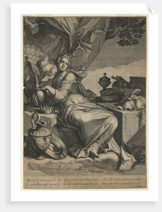 Allegory of the Vanity and Transitory Nature of Worldly Possessions, 1608 by Willem van Swanenburgh