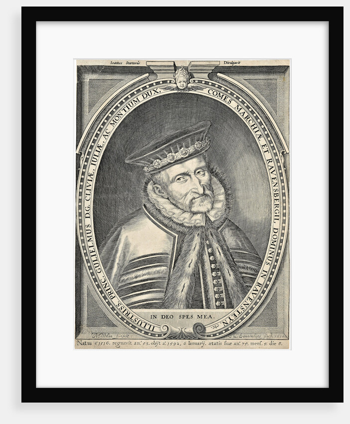 Portrait of Duke William of Jülich-Cleves-Berg, 1610 by Willem van Swanenburgh