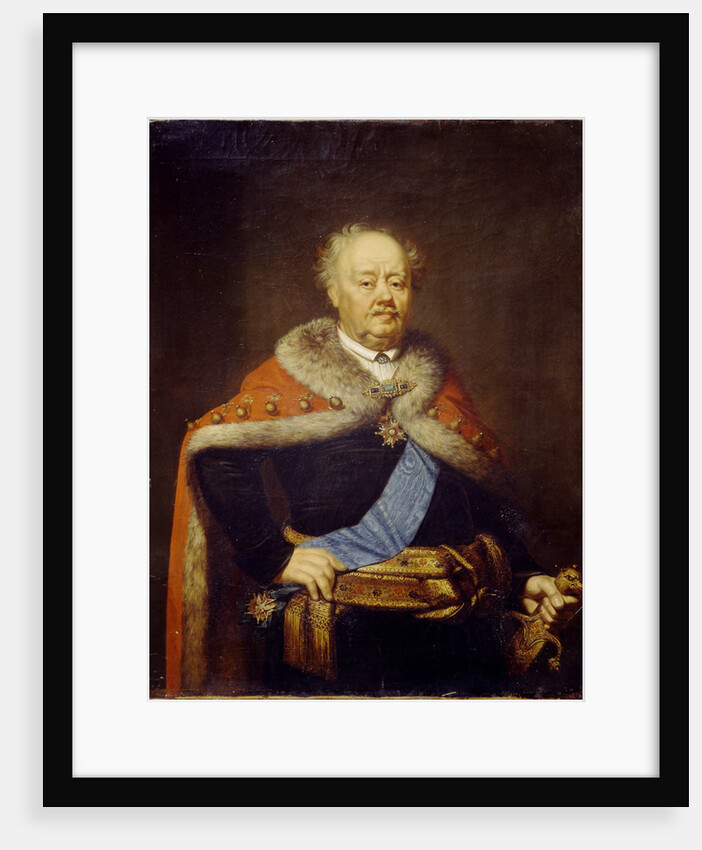 Portrait of Count Franciszek Ksawery Branicki, 1818 by Janos Rombauer