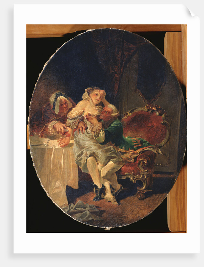 The Seducer, 1891 by Mihály Zichy