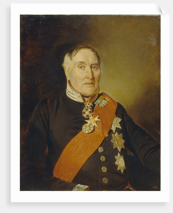 Portrait of Baronet Sir James Wylie by Mihály Zichy