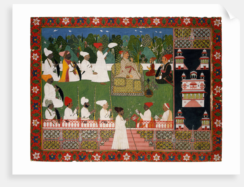 Ajit Singh (1678?1724), the Maharaja of Jodhpur, Mid of the 18th cen by Indian Art