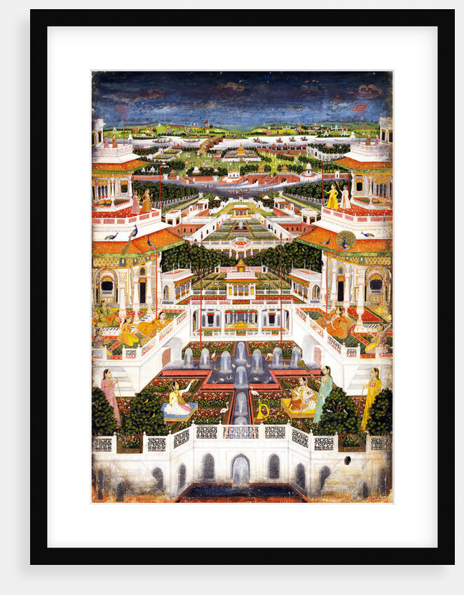 A Palace Complex with Harem Gardens, ca 1764-1765 by Indian Art
