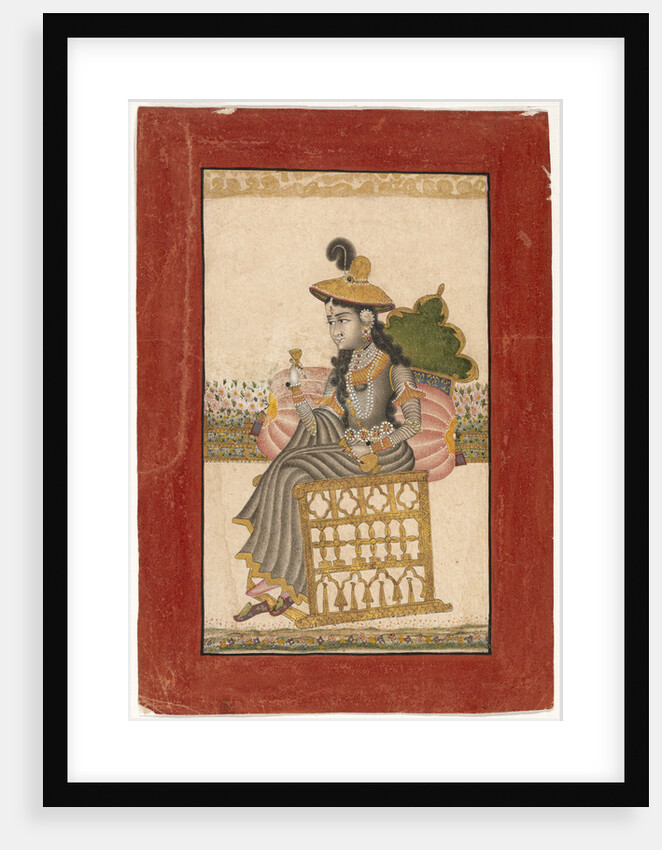 A Bejeweled Lady by Anonymous