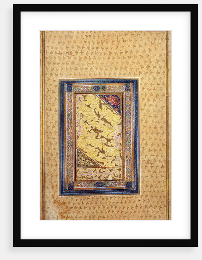 Specimen of Calligraphy, 1608 by Zein al-Abidin Tabrizi