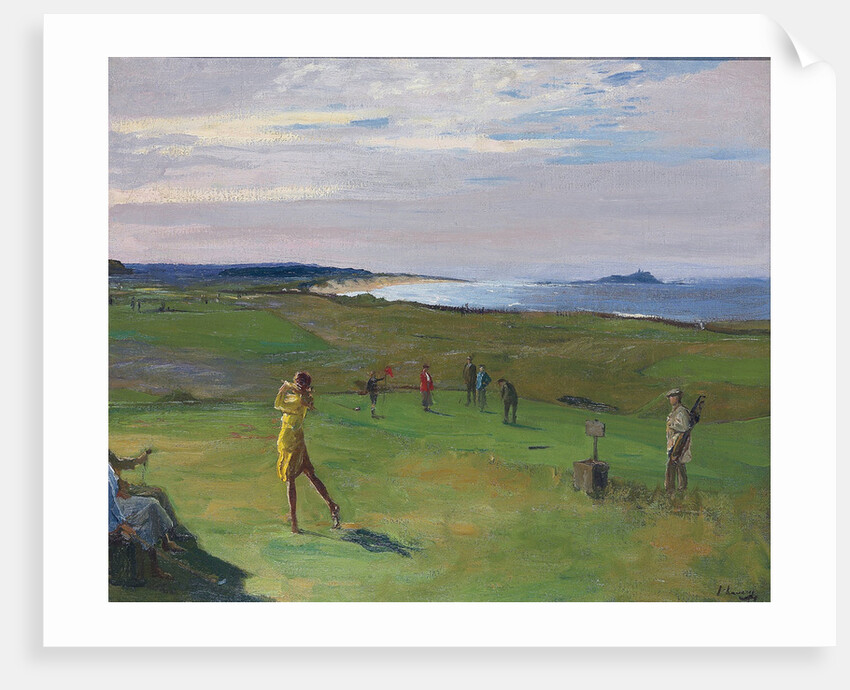 The Golf Course, North Berwick by Sir John Lavery