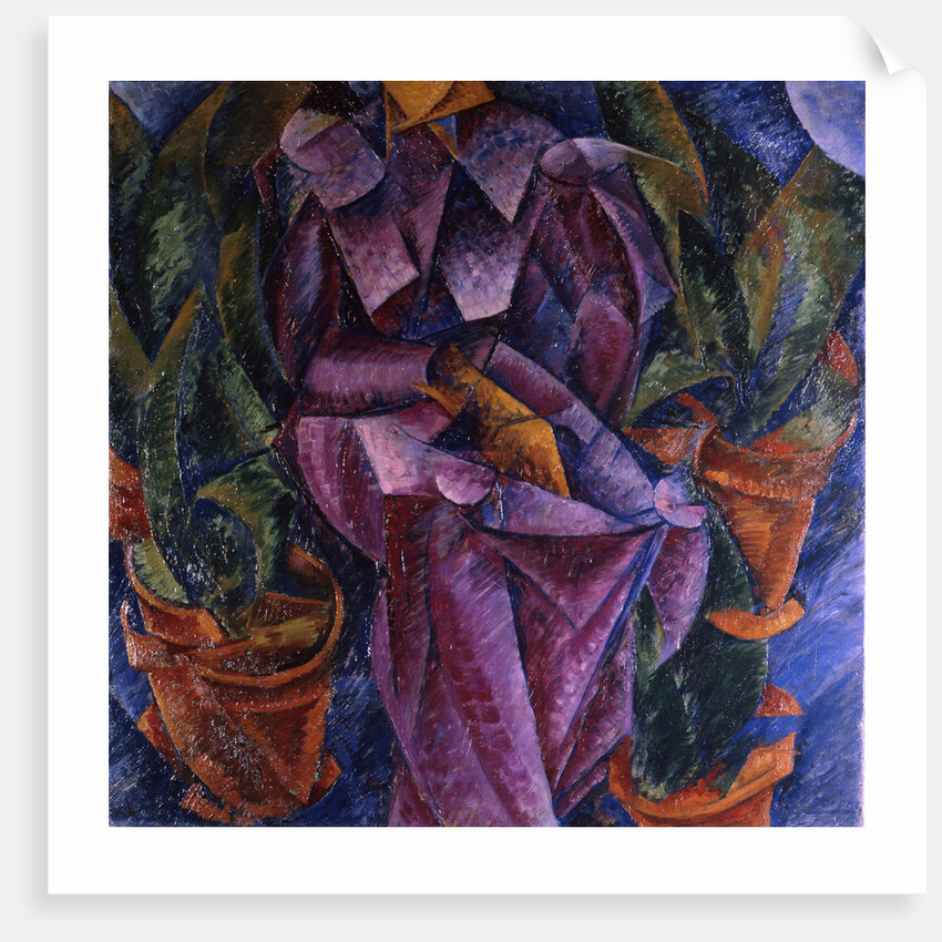 Composizione spiralica, 1913 by Umberto Boccioni