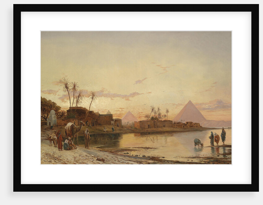 The Banks of the Nile by Hermann David Salomon Corrodi