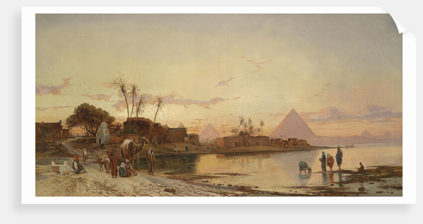The Banks of the Nile by Hermann David Salomon Corrodi